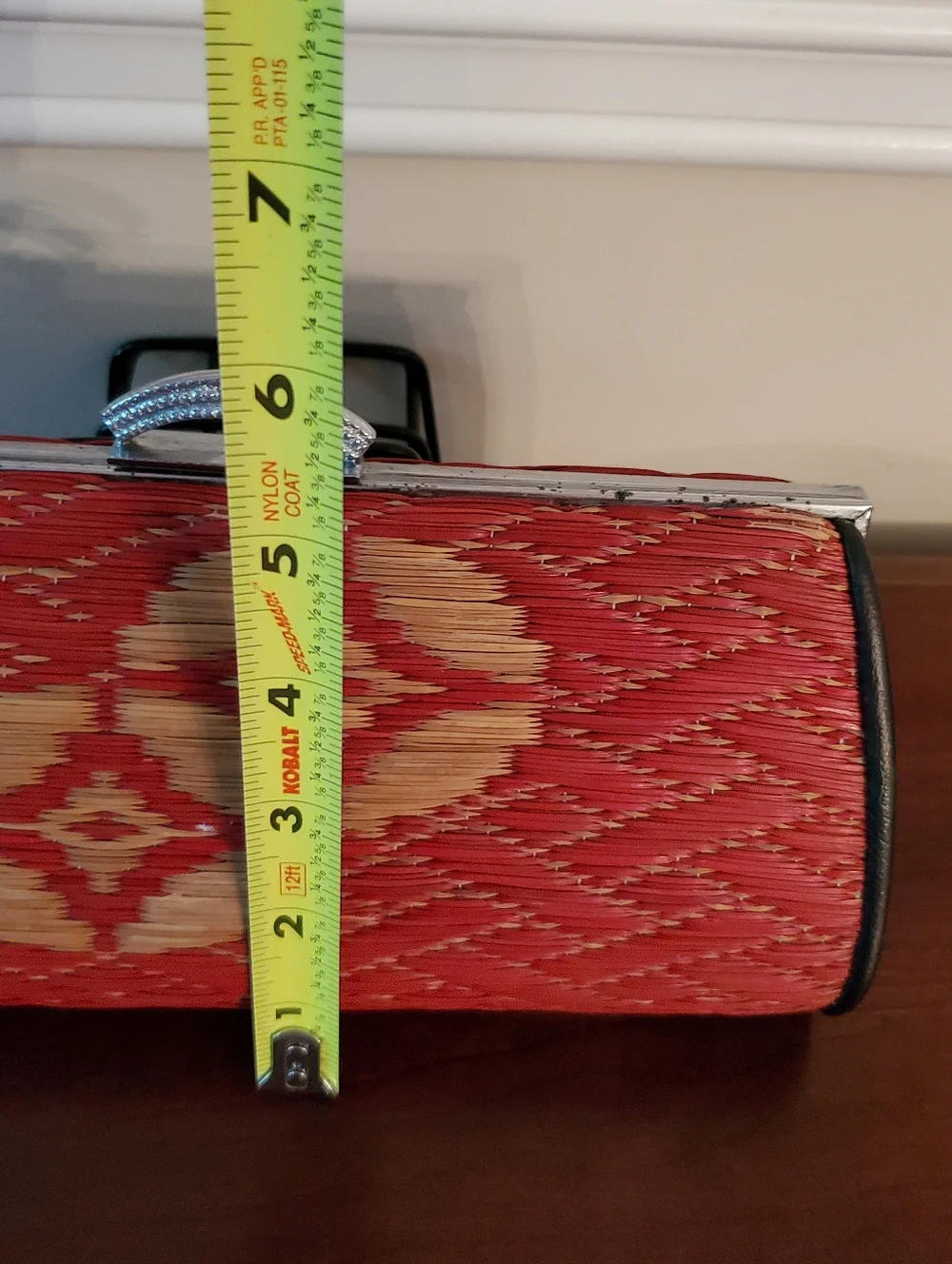 Vintage Japanese Igusa (Woven Grass) Kimono Clutch